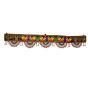 Kachchh Toran Mor Jhalar 3 ft || Maroon Colour || Saras Aajeevika