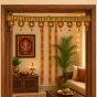 Kachchh Toran Paan Patti Design 3 ft || Maroon Colour || Saras Aajeevika
