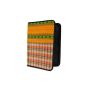 Bamboo File Folder Orange Check 13*10 inch || Saras Aajeevika