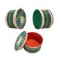 Bamboo Green Jewellery Box || 6 inch || Set of 3 || Saras Aajeevika