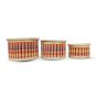 Bamboo Multi Colour Jewellery Box || 6 inch || Set of 3 || Saras Aajeevika