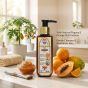 Palash Papaya Orange Peel Facewash || 100ML Pump || Saras Aajeevika