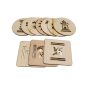MDF Stencils || 2.5*2.5 inch || Set of 10 || Saras Aajeevika