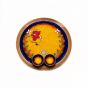 Copper Meenakari Puja Thali || 8 inch || Saras Aajeevika