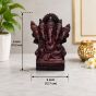 Polyresin Wood Panchmukhi Ganesh || 5.5 inch || Saras Aajeevika