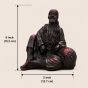 Polyresin Wood Sai Baba || 6 inch || Saras Aajeevika