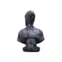Polyresin Marble Shivaji || Matlic Grey Colour || 5 inch || Saras Aajeevika