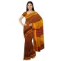 Ilkal Cotton Saree Small Check || Maroon Colour & Maroon Pallu with 80cm Blouse || Saras Aajeevika