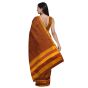Ilkal Cotton Saree Small Check || Maroon Colour & Maroon Pallu with 80cm Blouse || Saras Aajeevika
