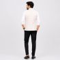 Men's White Checked Sleeveless Cotton Jacket || Lightweight Casual Jacket || Saras Aajeevika