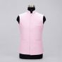 Men's Light Pink Sleeveless Cotton Jacket || Lightweight Casual Jacket || Saras Aajeevika