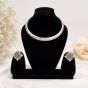 Oxidised Hasuli Necklace Set with Earrings || Saras Aajeevika