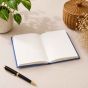 Handmade Paper Diary Plain Bahi || Size 8x6 || Blue Colour || Saras Aajeevika