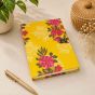 Handmade Paper Lock Diary || Size 10x7 || Yellow Colour || Saras Aajeevika