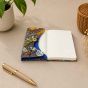 Handmade Paper Button Lock Diary || Size 10x7 || Grey & Yellow Colour || Saras Aajeevika
