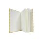 Handmade Paper Frame Diary || Size 8x6 || Yellow Colour || Saras Aajeevika