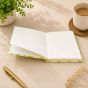Handmade Paper Diary || Size 7x5 || Yellow Colour || Saras Aajeevika
