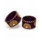 Silk Thread Bangles Half Circle || Set of 6 || Purple Colour || Saras Aajeevika