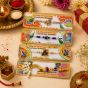 Family Rakhi (Bhaiya Bhabhi + 2 Kids ) Type-3 || Set of 4 || Saras Aajeevika