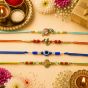 Rakhi for Four Brothers || Set of 4 || Saras Aajeevika