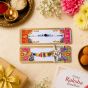 Family Rakhi Set (Lumba+1 Brother + 1 Kid) || Set of 3 || Saras Aajeevika