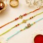 Rakhi Set for 3 Brothers Type-1 || Set of 3 || Saras Aajeevika