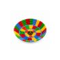Handcrafted Plastic-Wrapped Grass Basket || Size 14 inch || Saras Aajeevika