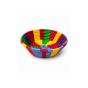 Handcrafted Plastic-Wrapped Grass Basket || Size 9.5 inch || Saras Aajeevika