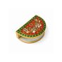 Handcrafted Marble Meenakari Tissue Holder || Size 6 Inch || Saras Aajeevika