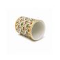 Handcrafted Marble Meenakari Pen Stand || Size 4 Inch || Saras Aajeevika