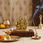 Brass Shiv Parivar Idol 3 Inch || Saras Aajeevika