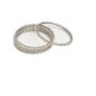 Beads Bangles || Silver Color || Set of 4 || Saras Aajeevika