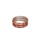 Beads Bangles || Red, Orange and Silver Color || Set of 4 || Saras Aajeevika