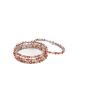 Beads Bangles || Pink & Gold Color || Set of 4 || Saras Aajeevika