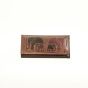 Camel Leather Shantiniketan Clutch Wallet 8 inch || Saras Aajeevika
