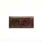 Camel Leather Shantiniketan Clutch Wallet 8 inch || Saras Aajeevika
