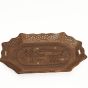 Eight-Sided Sheesham Wood Tray || Saras Aajeevika