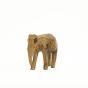 Wooden Elephant 5.5 inch || Natural Colour || Saras Aajeevika