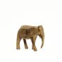 Wooden Elephant 5.5 inch || Natural Colour || Saras Aajeevika