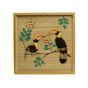 Bamboo Wall Hanging Frame Bird Design 12*12 inch || Saras Aajeevika