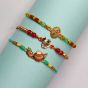 Rakhi Set for 3 Brothers Type-1 || Set of 3 || Saras Aajeevika