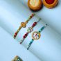 Rakhi Set for 3 Brothers Type-2 || Set of 3 || Saras Aajeevika