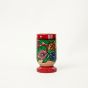 Kalighat Flower Painting Wooden Pen Stand || Saras Aajeevika