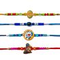 Family Rakhi (Bhabhi + 2 Brother + 2 Kids ) || Set of 5 || Saras Aajeevika