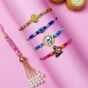 Family Rakhi (Bhabhi + 2 Brother + 2 Kids ) || Set of 5 || Saras Aajeevika