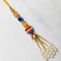 Family Rakhi (Bhaiya Bhabhi + 2 Kids ) Type-3 || Set of 4 || Saras Aajeevika