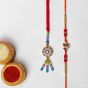 Bhaiya Bhabhi Rakhi Set Type-1 || Set of 2 || Saras Aajeevika