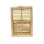 Bamboo Newspaper & Book Wall Rack || Dark Brown || Saras Aajeevika