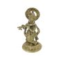 Krishna Standing Brass Metal 9 Inch || Lord Krishna Sculpture || Saras Aajeevika