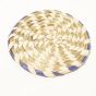 Jute Coaster || Brown Blue || Saras Aajeevika